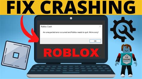 How To Stop Roblox Crashing Fix Roblox Crash Youtube