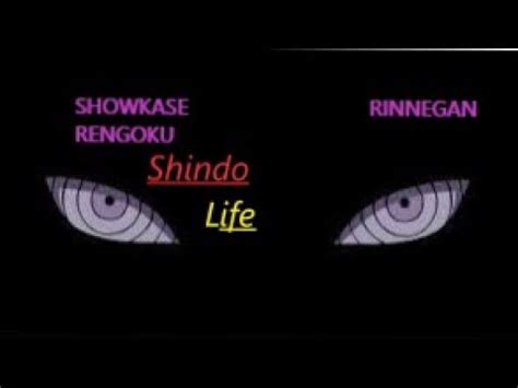 Showkase Do Rengoku RINNEGAN No Shindo Life YouTube