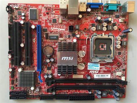 Материнка Msi Ms 7529 Обзор И Характеристики