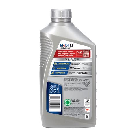 Mobil Advanced Full Synthetic Motor Oil 15w 50 Quart 122377 48 Off