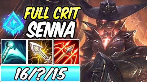 Broken Dmg Lifesteal Crit Senna Adc High Noon Gameplay Build