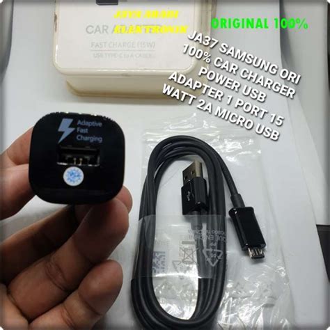 Jual Samsung Adaptor Mobil Kabel Usb Micro Tebal Dan Kuat Charger Fast