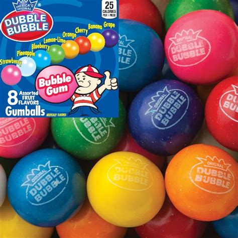 Dubble Bubble 1 Assorted Gumballs 850 Count