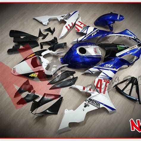 Kit Carena Abs Per Yamaha Yzf R Grafica Fiat Motogp