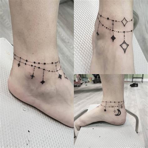 Ankle Bracelet Tattoos To Make Your Legs Look Graceful Ecstasycoffee