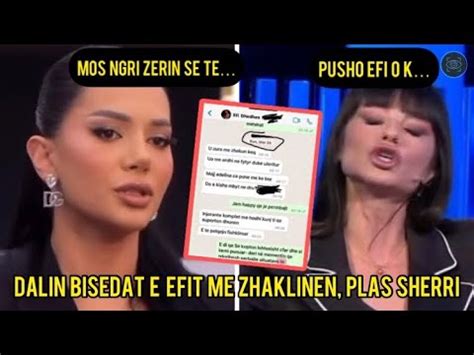 Dalin bisedat e Efit me Zhaklinën U zumë keq do e kisha rrahur