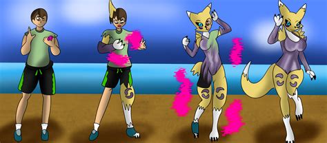 Renamon Tgtf Sequence By Gaminglover On Deviantart