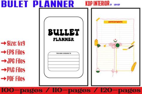 Bullet Journal Kdp Interior Graphic By Sam Kdp Creative Fabrica