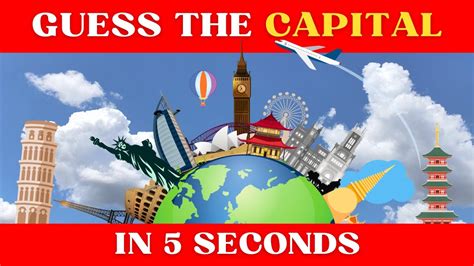 Do You Know Capital Cities Of The World World Capital Cities Quiz