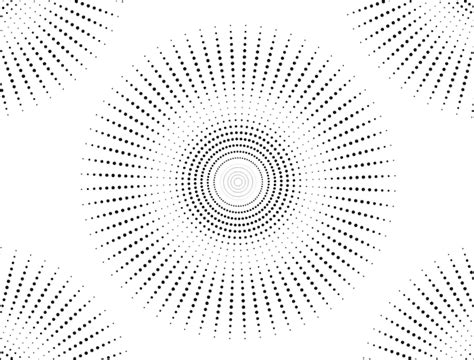 Premium Vector Halftone Circle Frame Dotted Background Set Illustration