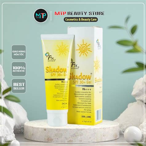 MẪU MỚI Kem Chống Nắng Fixderma Shadow Mỏng Nhẹ Không Gây Bí Da SPF50