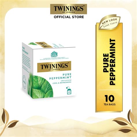 Twinings Pure Peppermint Trial Pack Teabags Shopee Philippines