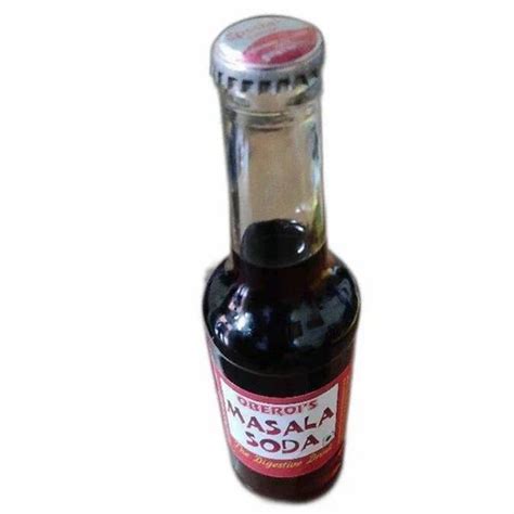 Oberoi S Black 250ml Oberoi Masala Soda Soft Drink Liquid Packaging