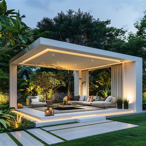 Minimalist Garden Gazebo Ideas For A Clean Look Art Images