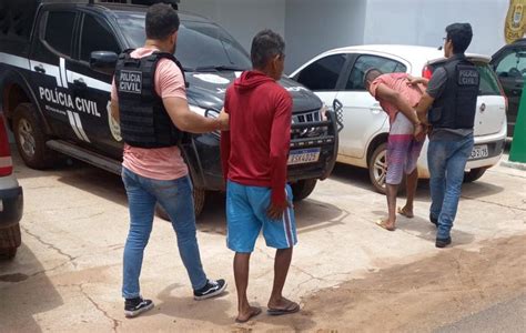 Pol Cia Prende Estuprador E Homem Suspeito De Estuprar Enteada Em Jos