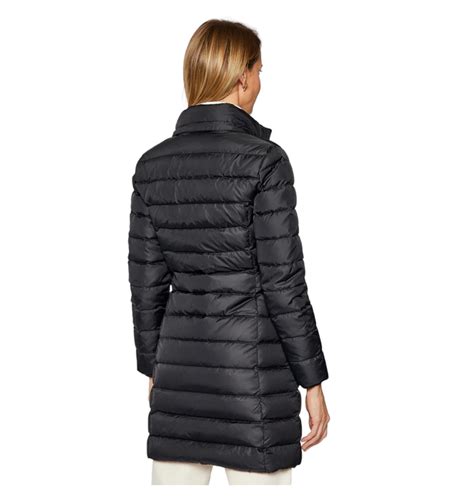 TOMMY HILFIGER DÁMSKA BUNDA TJW ESSENTIAL HOODED DOWN COAT BLACK