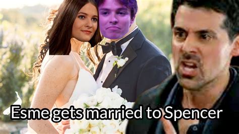 Gh Shocking Spoilers Esme Gets Married To Spencer Planning To Run Away