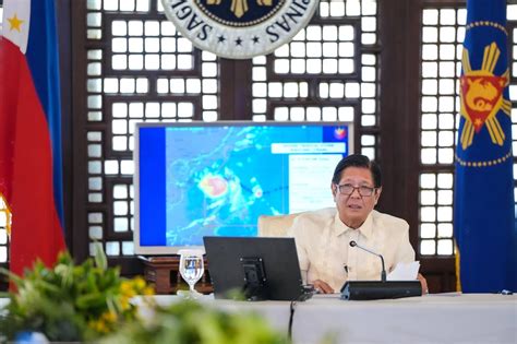 Marcos Assures Sustained Rescue And Aid To Storm Hit Areas