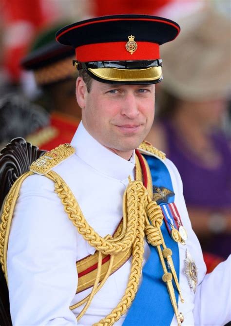 The Duke Of Cambridge Is Wearing His Uniform