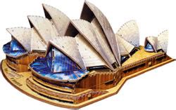 Sydney Opera House Piece Jigsaw Puzzle Made By Wrebbitsydne