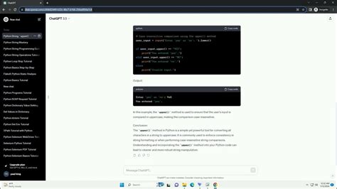 Python String Uppercase Method Youtube