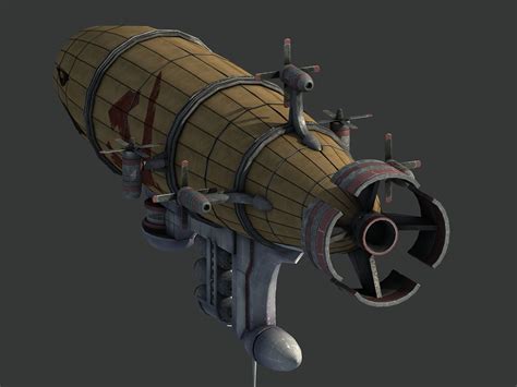 3d Model Red Alert Kirov Airship 1 Vr Ar Low Poly Cgtrader