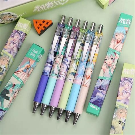 Press Good Looking Pen Anime Hatsune Miku Hatsune Miku Pens