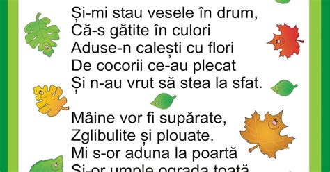 Clasa NoastrĂ Poezii De Toamna