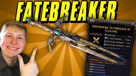 FATEBREAKER Legendary Melee Weapon Guide Tiny Tina S Wonderlands