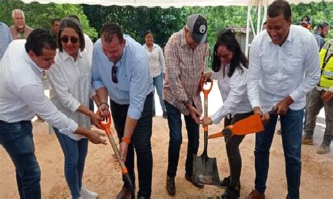 Dan primer palazo para construcción de carretera Río San Juan San