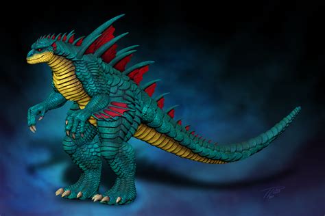 Aqua Kaiju Zbrush By Dragonosx On Deviantart