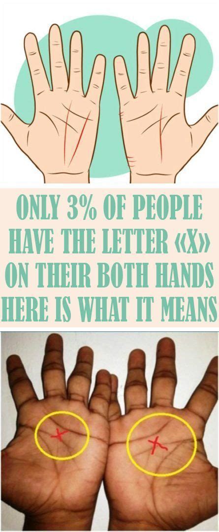 Have The Letter X On Your Palms Heres What It Means Health