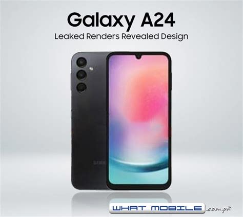 Samsung Galaxy A24 4g High Quality Renders And 3d Mockups Surface On Web Have A Look Whatmobile