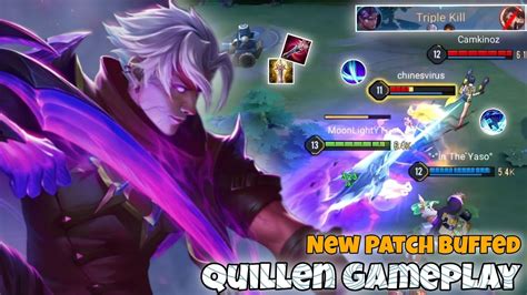 Quillen Jungle Pro Gameplay New Patch Buffed Arena of Valor Liên