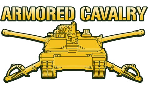 Armored Cavalry Armored Cavalry Tank T Shirts Hats Pins Stickers