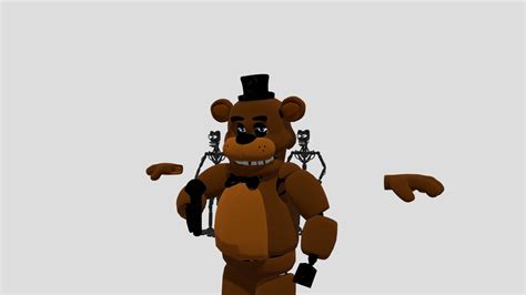 Fnaf 1 Teaser Download Free 3d Model By Skylajade69 [c9712d4] Sketchfab