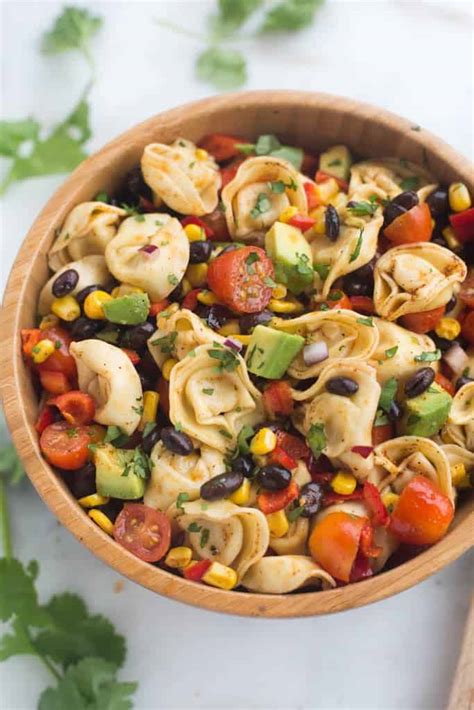 Southwest Tortellini Pasta Salad Tastes Better From Scratch