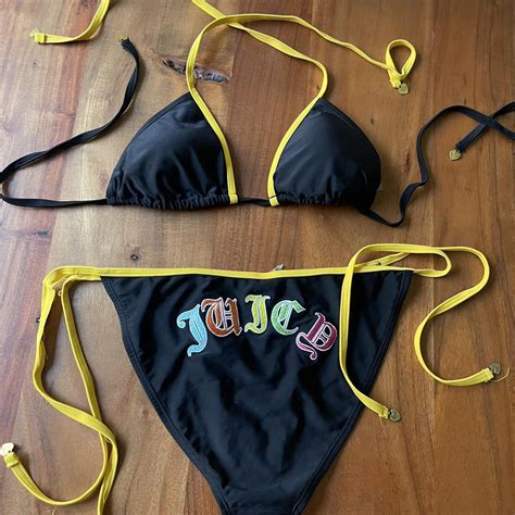 Juicy Couture Bikini Size Medium Perfect Condition Depop