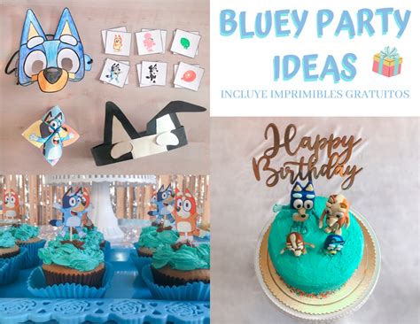 Cumpleaños Con Temática De Bluey ¡ideas Y Descargables