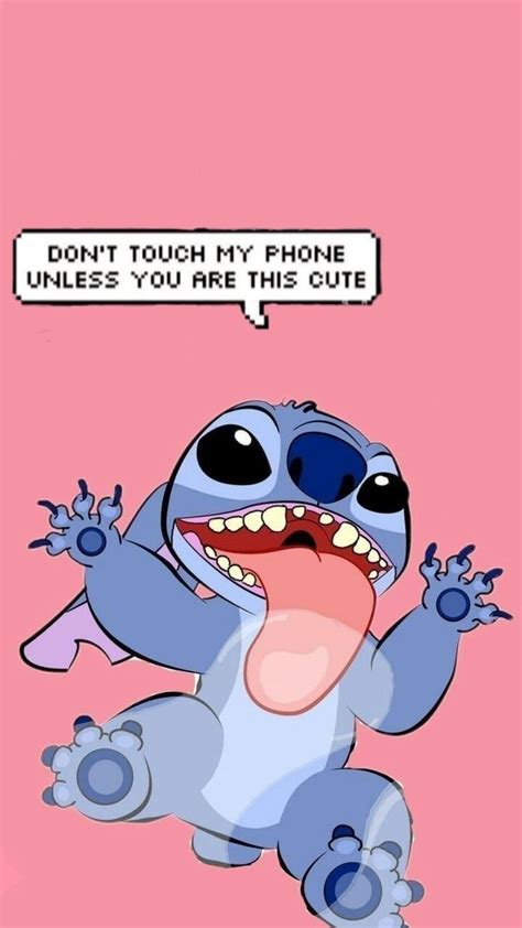 10 Don T Touch My IPad Stitch Wallpapers WallpaperSafari