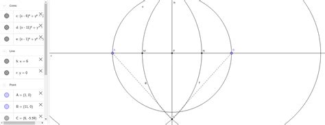 Una Retta Passante Per Un Punto E Perpendicolare Ad Un Altra Geogebra