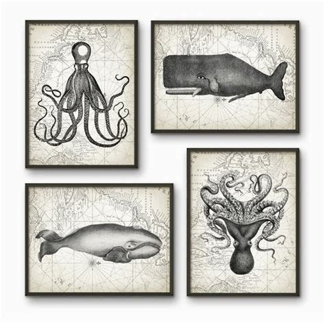 Octopus Wall Art - Etsy