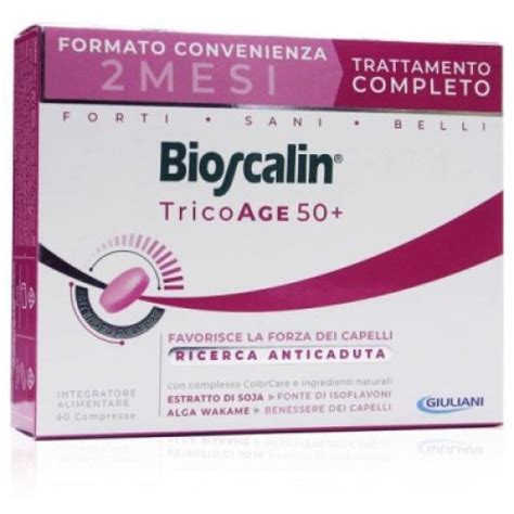 Bioscalin Tricoage 50 60 Compresse Integratore Per La Salute E La