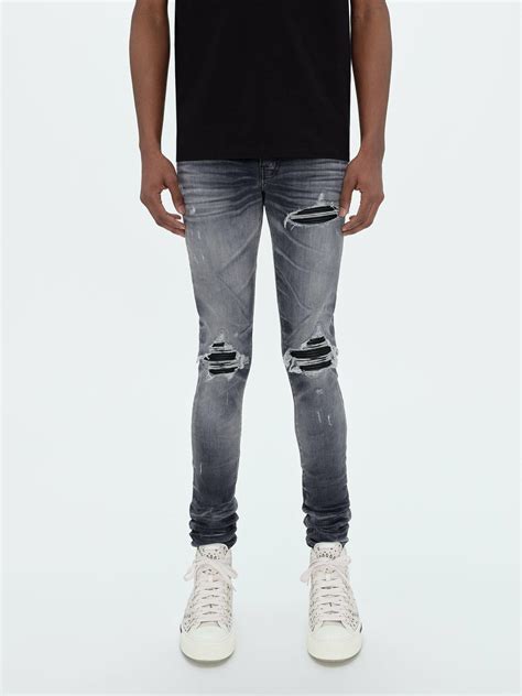 Mx Leather Jean Storm Grey Amiri Mens Denim Steven Payco