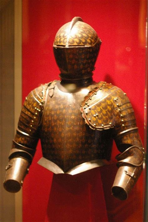 The Armor Is On Display At The Museum