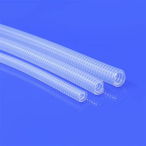 Medical Grade Corrugated Silicone Hose Medical Silicon Tubing