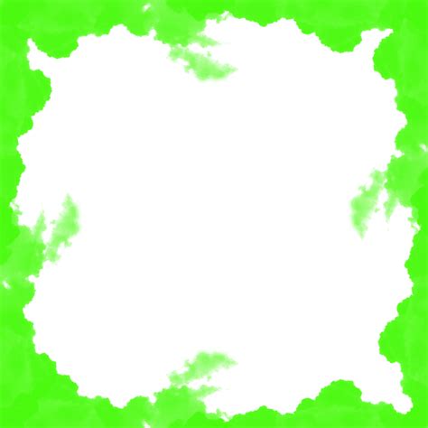 Abstract Green Fog Frame 34002643 PNG