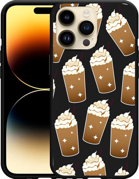 Cazy Hoesje Zwart Geschikt Voor Iphone Pro Max Frappuccino S Bol