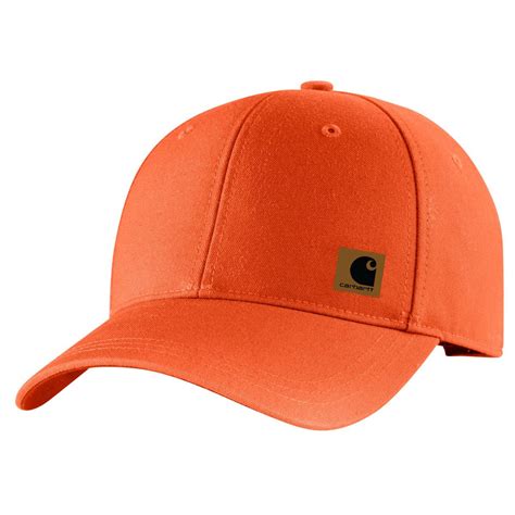 Carhartt Mens Blaze Orange Upland Cap