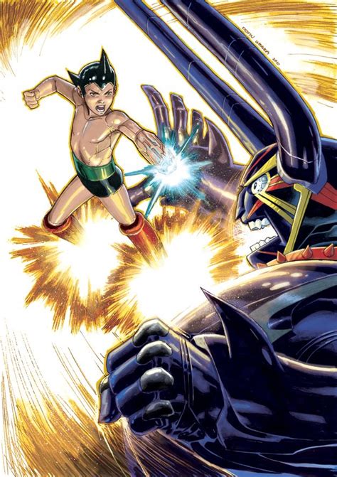 Astro Boy Vs Pluto By Dustin Weaver Like A Super Intense Version Of